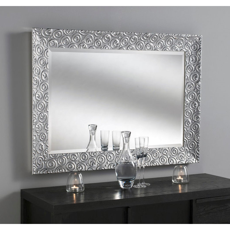 Wood Flat Wall Mirror, 170cm H x 79cm W