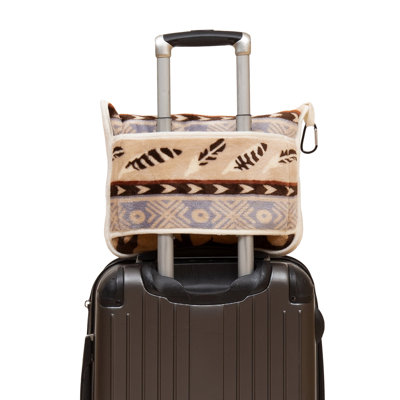 Buffalo Stripe Travel Blanket 50"x60"