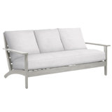Kennebunkport 86" Wide Outdoor Patio Sofa with Cushions