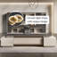 Bureau de direction 86,61 "noir luxueux et haut de gamme-1014690839