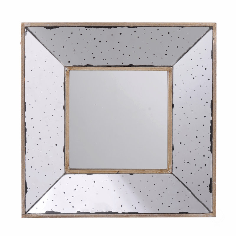 Miroir d'appoint 12 po x 12 po, 12 po x 12 po
