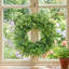 Couronne florale artificielle 26 po