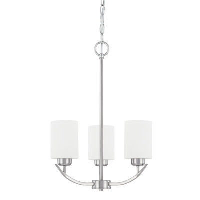 Lustre classique unique à 3 lumières Dixon
