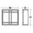 Plummer Flush Mounted Sconce