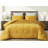 Washed Microfiber Bedding Honeycomb Comforter Set-81915321-89229418