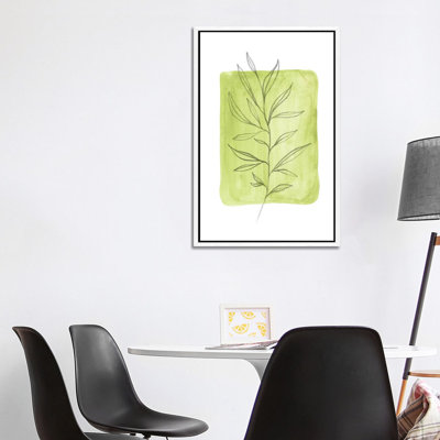 Olive Leaves by Whales Way - Print on Canvas