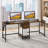 Jenacia Metal Base Computer Desk-503899559