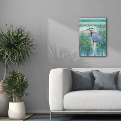 Wetland Heron II " Wetland Heron II " by Tim O'Toole Painting Print