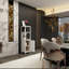 52-Foot-Tall Linen Tower Bamboo Storage Cabinet