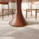 Solid Wood Round Dining Table For Kitchen Durable And Sturdy Structure