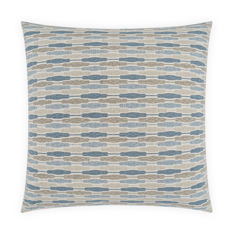Lento Square Pillow Cover & Insert, Square 20", Blue