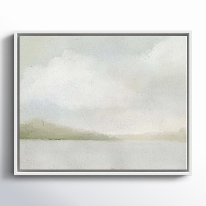 Queensland " A Tranquil Morning ", 17.5" H x 21.5" W, White