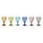 Ginkgo 350ml Goblet Set