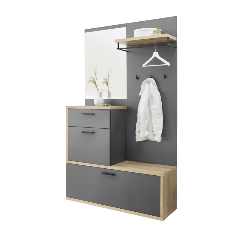 Maali Hall Tree With Shoe Storage