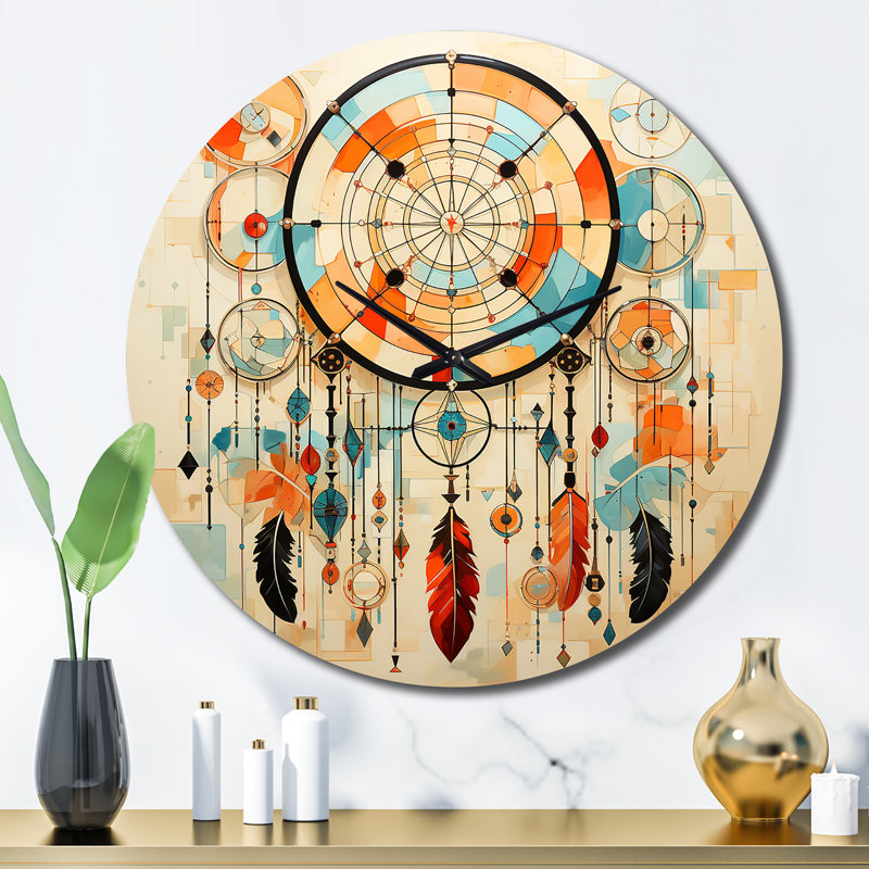 Horloge murale Comiskey - Paysages, Grand