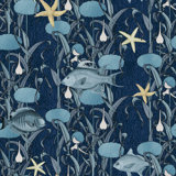 Yuki Osada Floral Wallpaper Double Roll by Yuki Osada