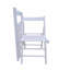CHAISE PLIABLE - 2 / S, STYLE PLIABLE - BLANC