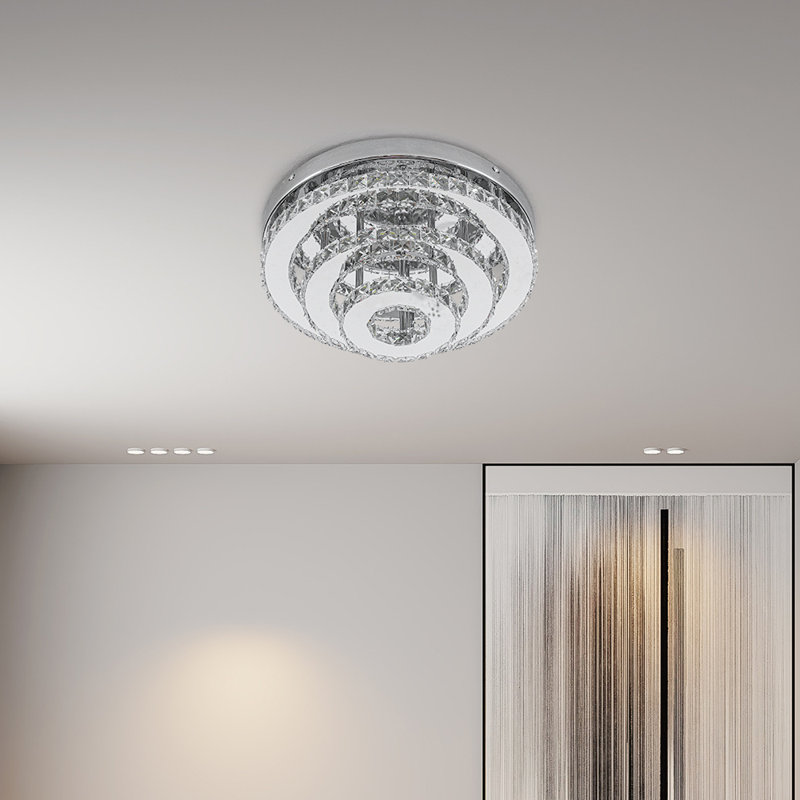 Keevan LED Semi Flush Mount