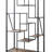 Brantley Antique Oak Finish Bookshelf