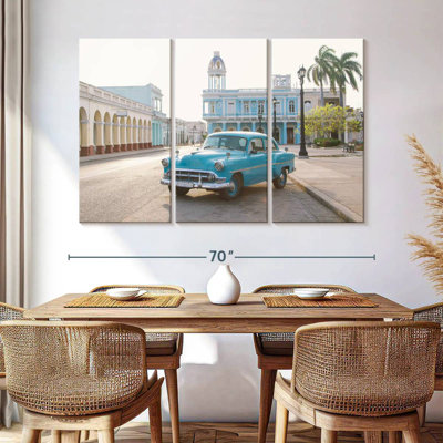 Mehar Blue Cuban Car