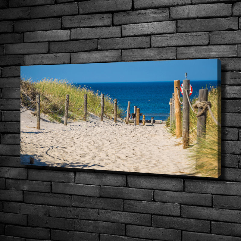 Coastal Dunes - Wrapped Canvas Print