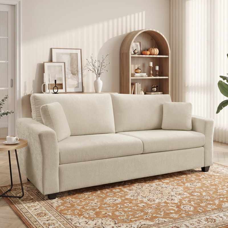 Canapé 84,65 po, Vert, H 33,86 po x l 84,65 po x P 31,5 po