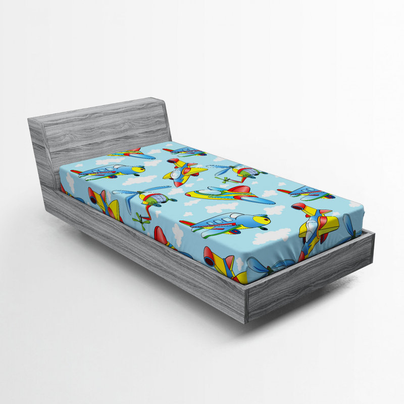 Microfiber Fitted Sheet, Twin Fitted Sheet
