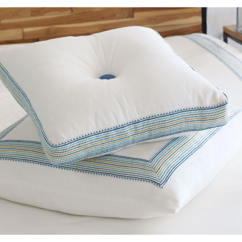 Housse et insert de coussin carré en coton Aoki Baldwin