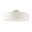 Plafonnier semi-encastré 5 lumières 22 po Flaire-1021204334-1032326628