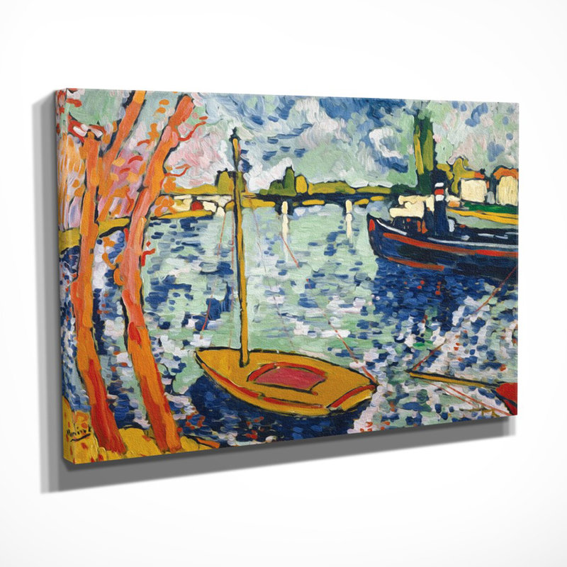 Mauriice De Vlaminck - Wrapped Canvas Painting