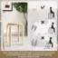 Tabouret de comptoir 18 po Isolinda