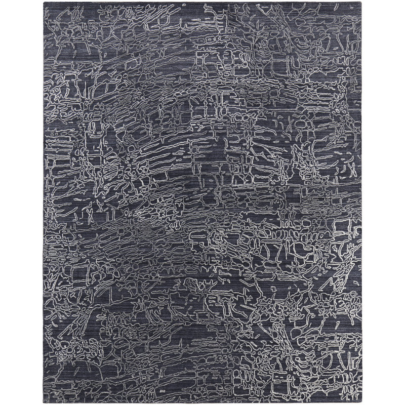 Jamonie Performance Abstract Indoor Rug, Rectangle 8' x 10'