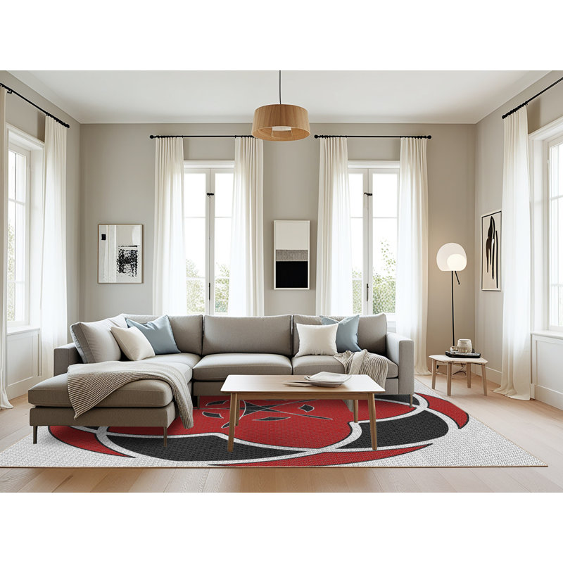 Tapis rouge Brunhilde, Rectangle 8 pi x 12 pi