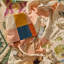 Checkered Fabric Storage Bin-529591566-529591563