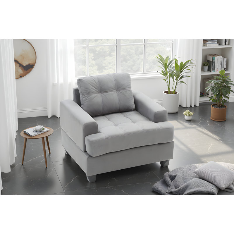 Chaise grise Dijon, Tissu gris