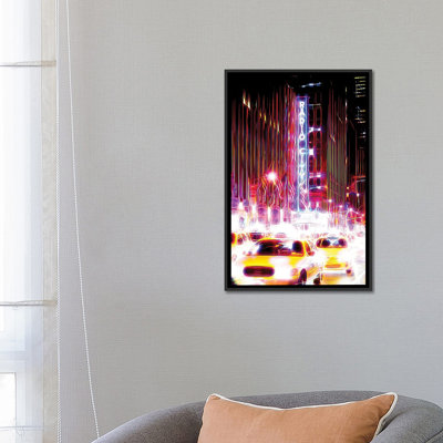 «Radio City Taxis», impression sur toile