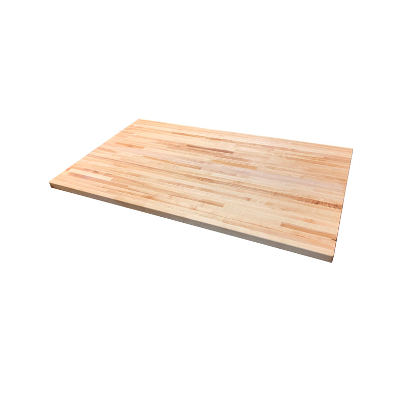 Dessus Knya Butcher Block, 1,5 po x 26 po x 50 po, Érable