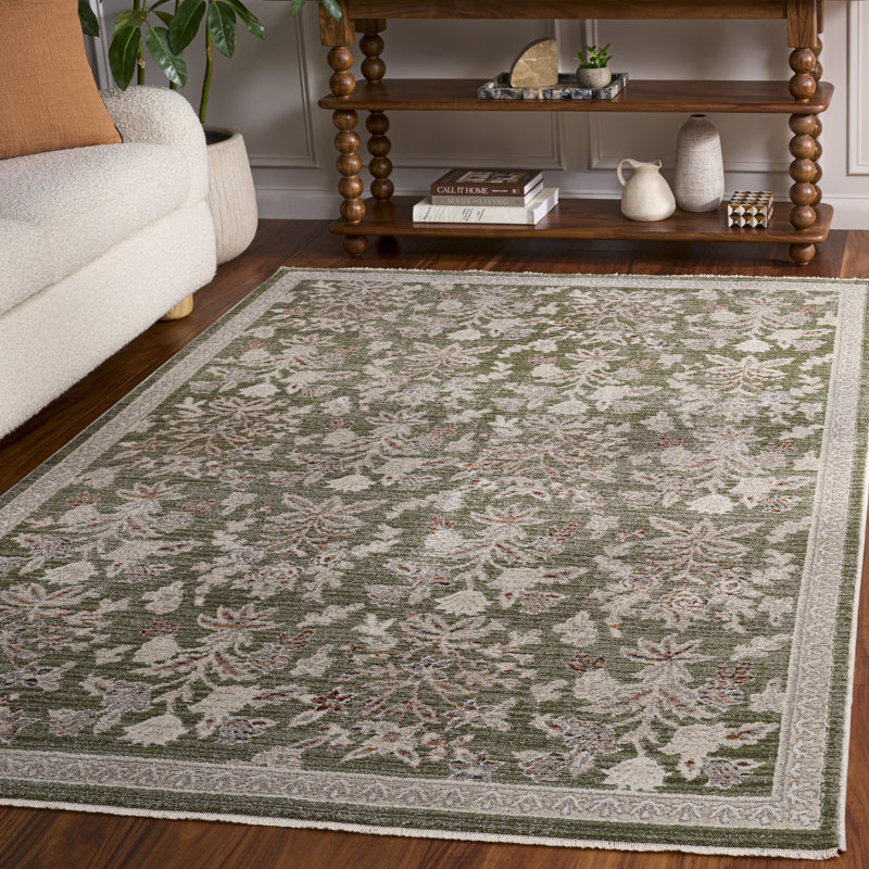 Grove 630 Performance Floral Rug, Rectangle 5'3" x 7'6"