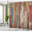 Ensemble de rideau de douche + crochets-44329043