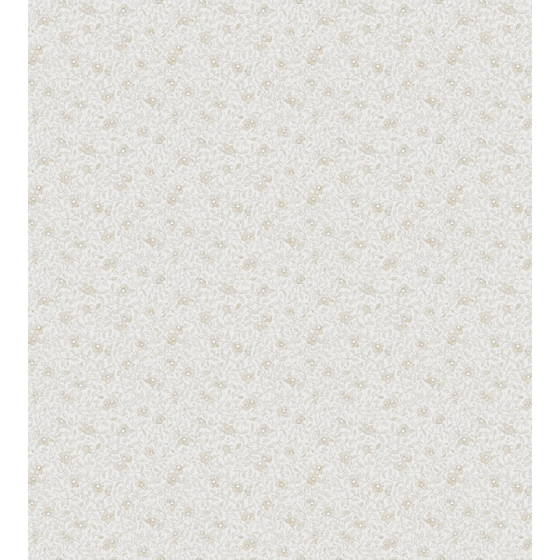 Jordnara Floral Wallpaper Roll, Sandstone