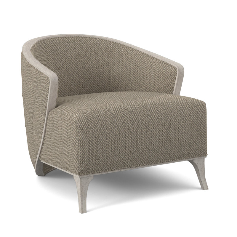 Penegrine Lounge Chair, Edworth Ocean, Bisque