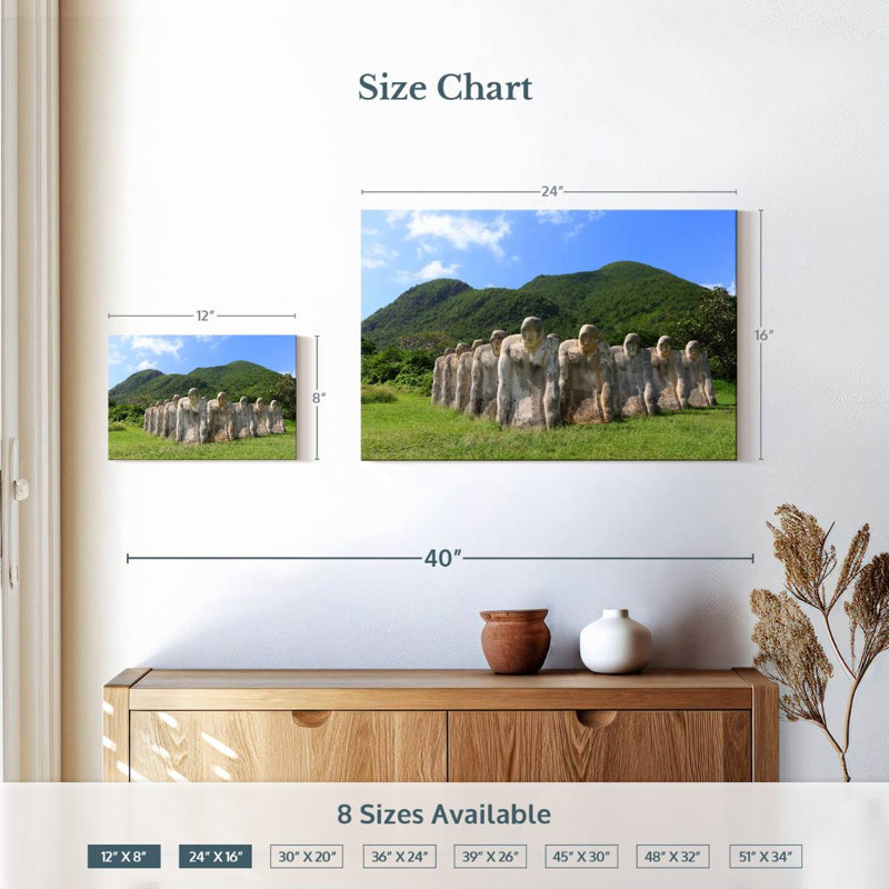 Anse Cafard Slave Memorial, H 16 po x l 24 po