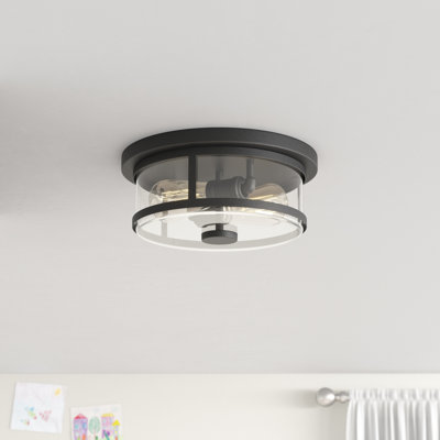Attah Glass Flush Mount