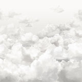 Crafted Clouds 4-Panel Wall Mural 8.8' L x 110.2" W