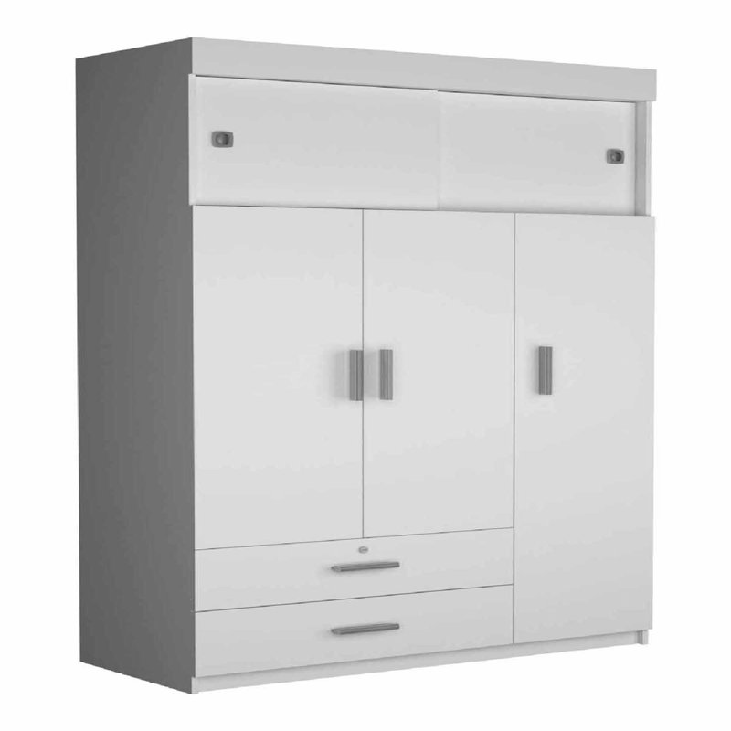 Armoire rectangulaire à 2 tiroirs