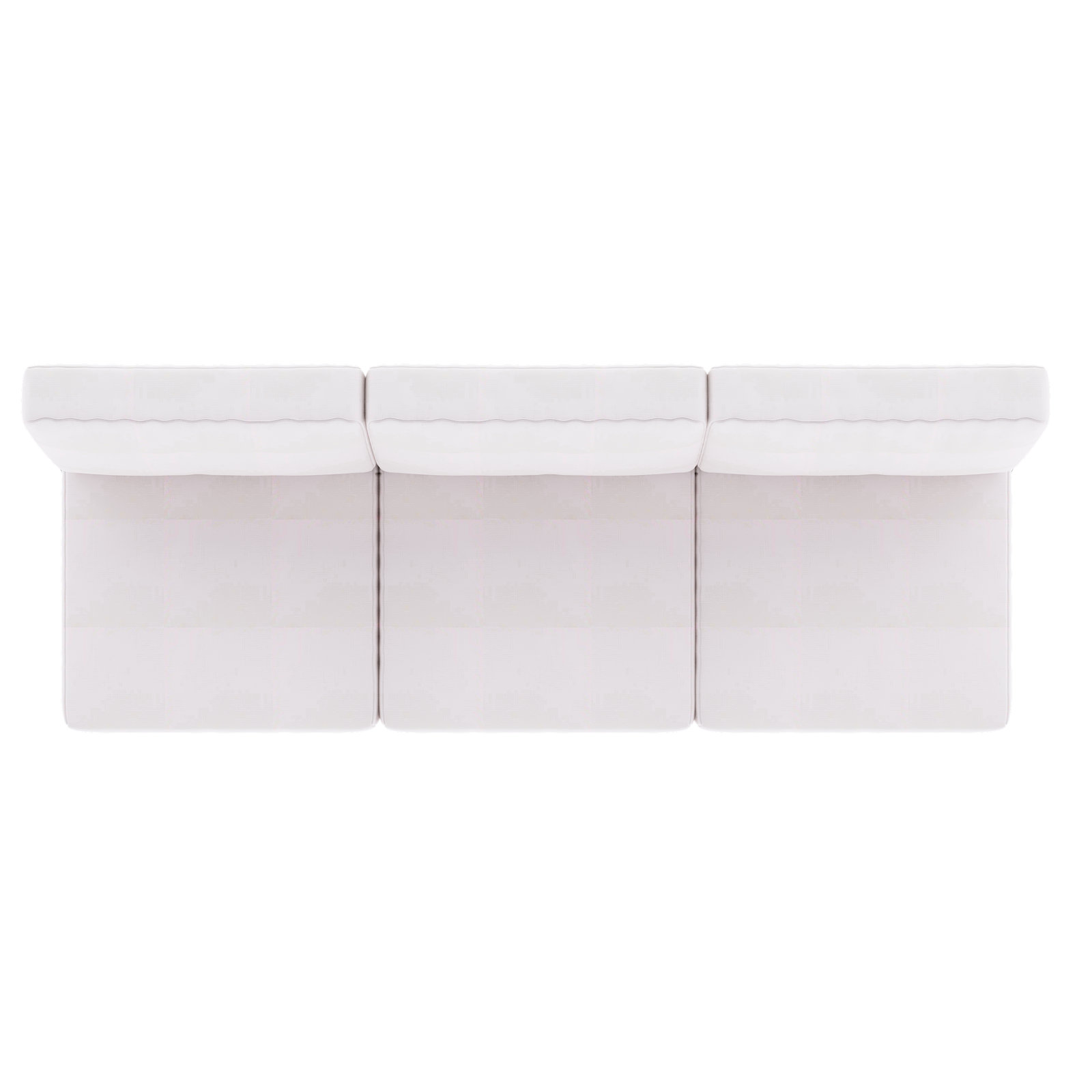 24" Sunbrella® Sofa Seat and Back Cushion, Sunbrella Play Snow