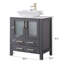 Meuble-lavabo simple 30 po gris-1216412464