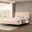 Lit plateforme tapissier Normsman Dove