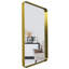 Miroir de salle de bain doré