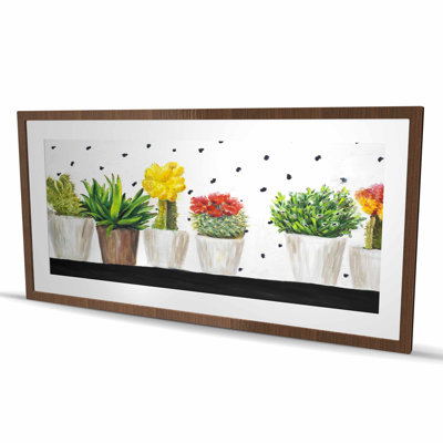 Small Cactus and Succulents Print - Botanical Home Decor